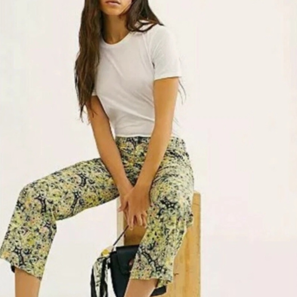 Floral Print Women's Pants